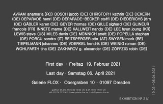 Portfolio Ausstellung in der Galerie FLOX Dresden